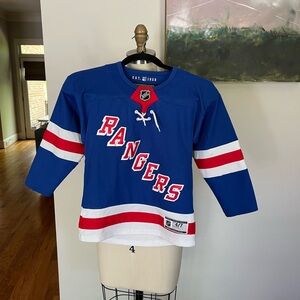NHL Rangers youth jersey size 4/7